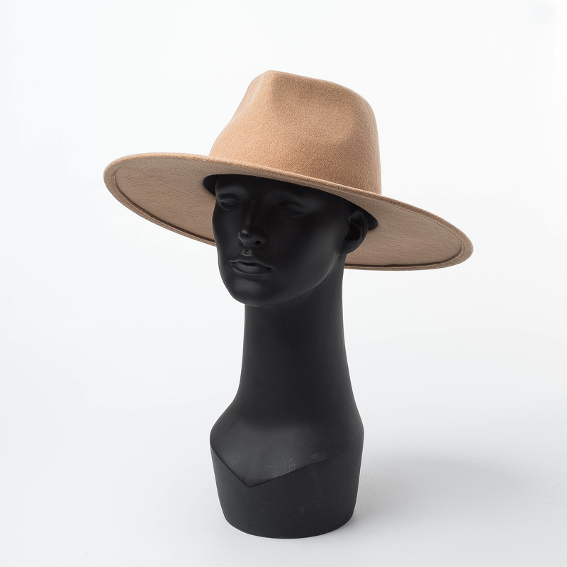 Title 10, Hat room woolen big brim top hat