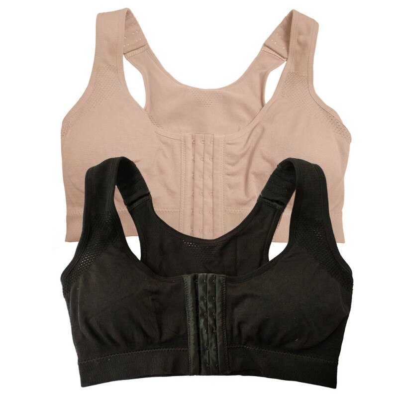 Title 3, Shockproof gathered posture correction bra prov...