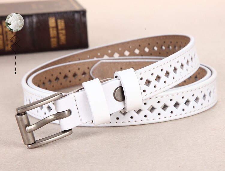 Title 22, COWATHER good woman cow leather belt buckle belt