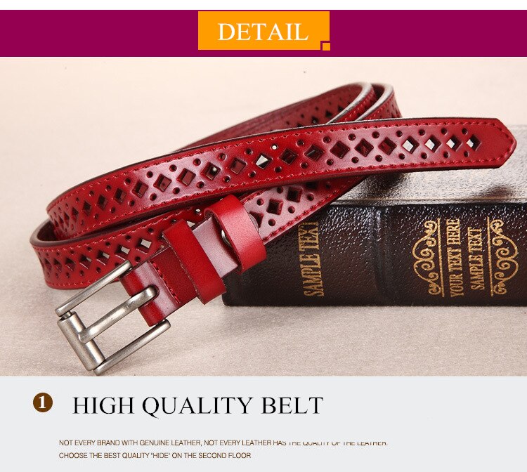 Title 25, COWATHER good woman cow leather belt buckle belt