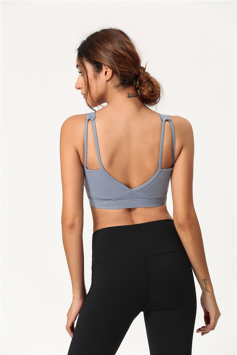 Title 8, Shockproof gathered sports bra