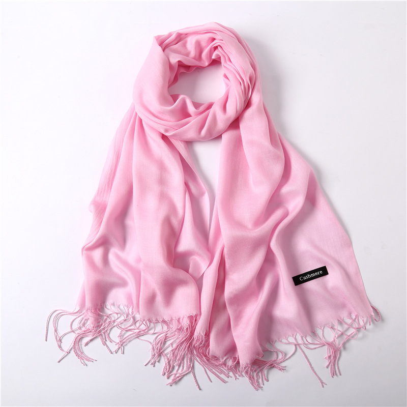 Title 2, Solid Color Cashmere Scarf