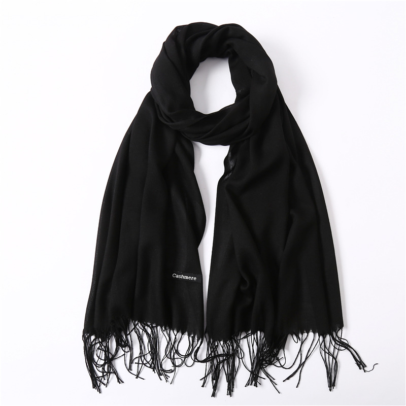 Title 8, Solid Color Cashmere Scarf