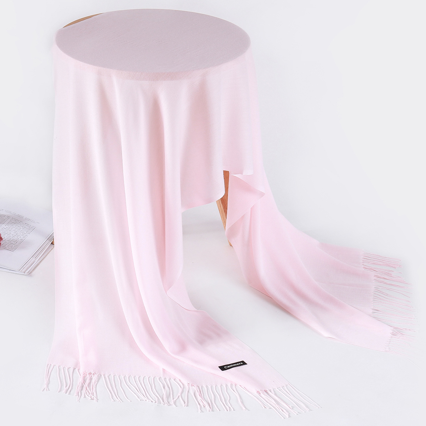 Title 13, Solid Color Cashmere Scarf