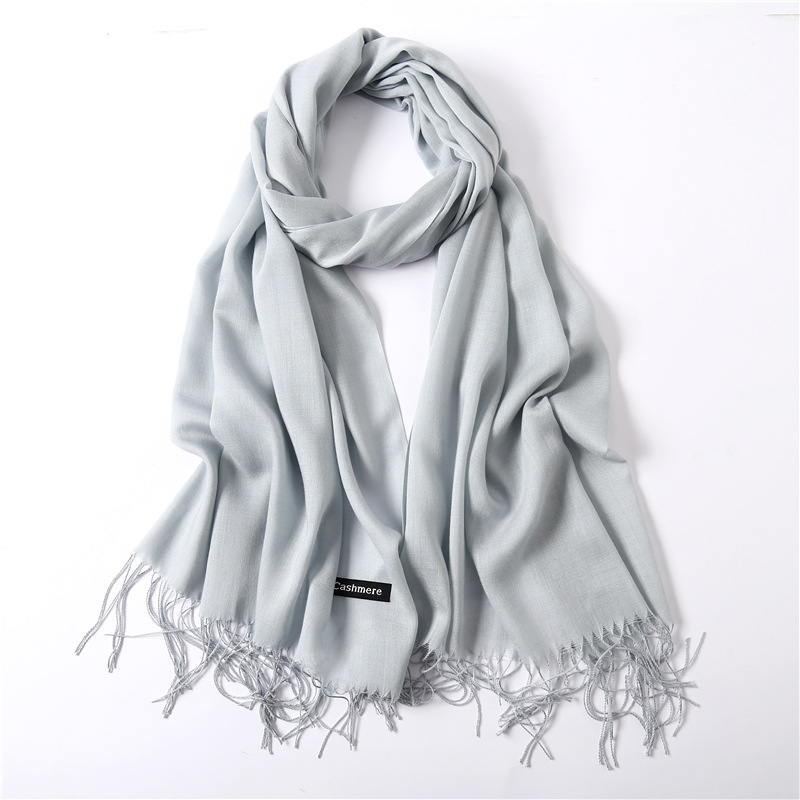 Title 14, Solid Color Cashmere Scarf