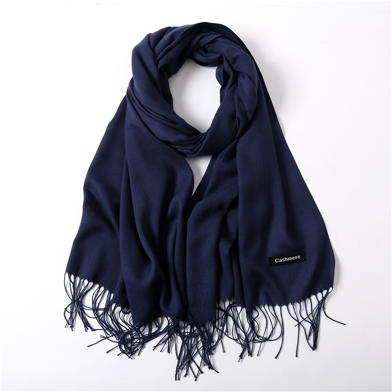 Title 15, Solid Color Cashmere Scarf