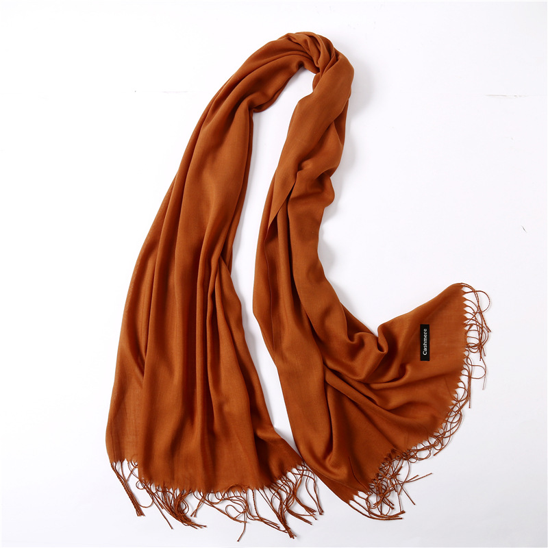 Title 17, Solid Color Cashmere Scarf