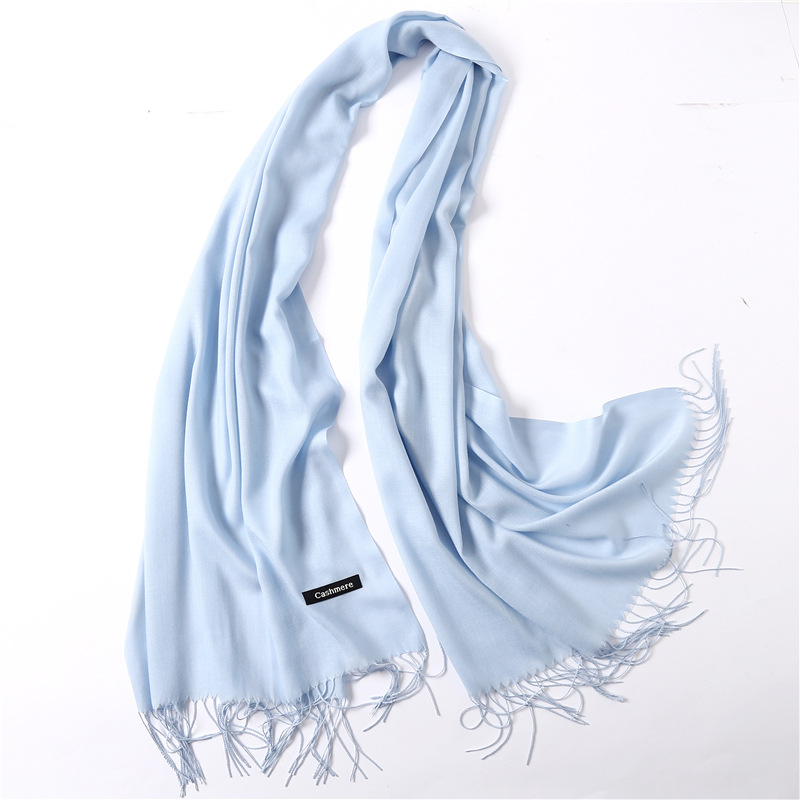 Title 18, Solid Color Cashmere Scarf