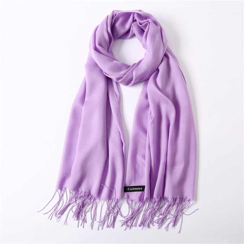 Title 24, Solid Color Cashmere Scarf