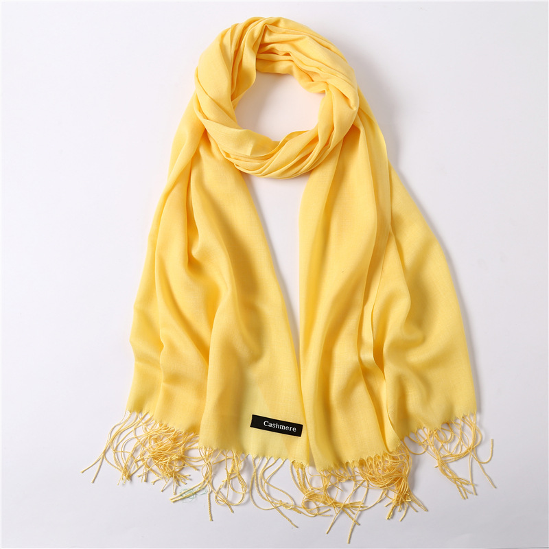 Title 25, Solid Color Cashmere Scarf