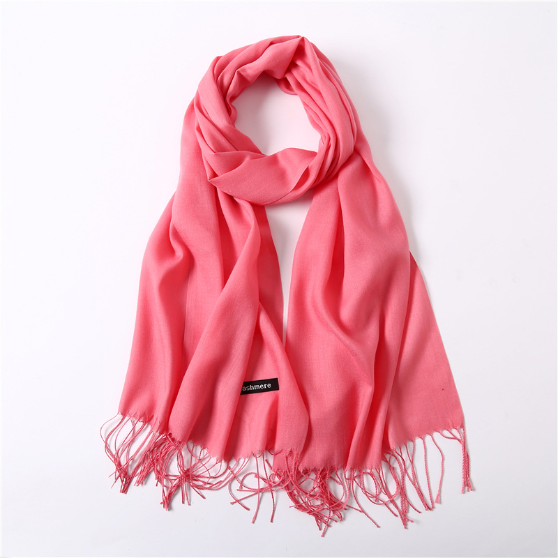 Title 27, Solid Color Cashmere Scarf