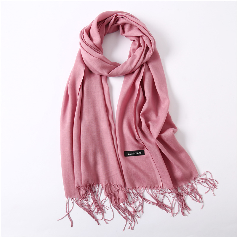 Title 28, Solid Color Cashmere Scarf