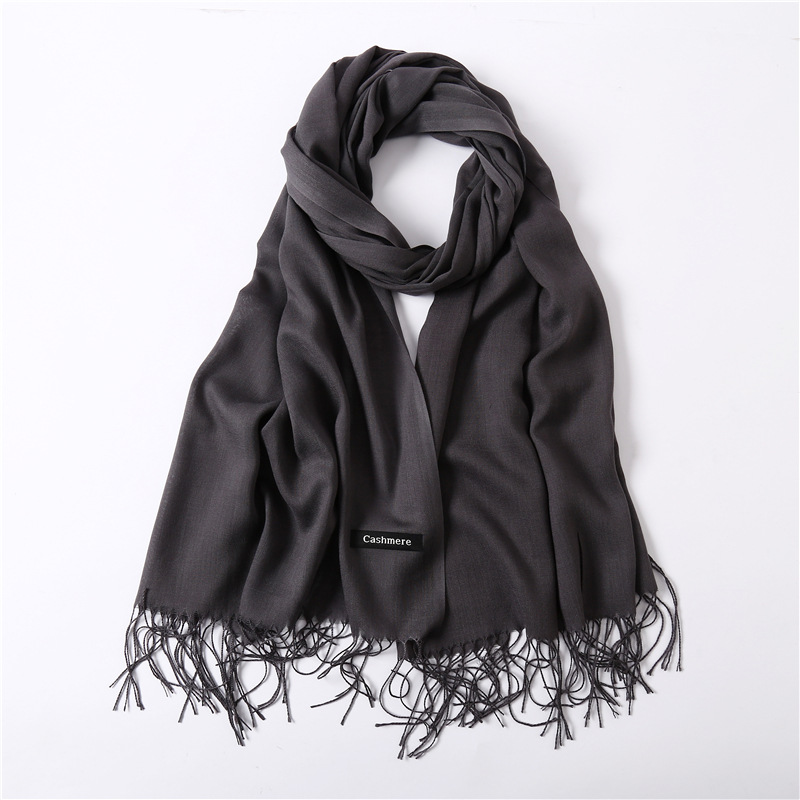 Title 29, Solid Color Cashmere Scarf