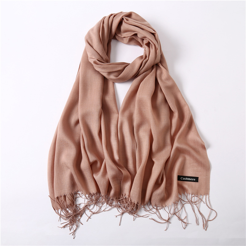 Title 33, Solid Color Cashmere Scarf