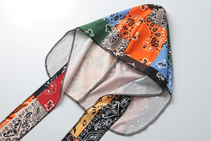 Title 35, Retro color matching multifunctional headscarf....