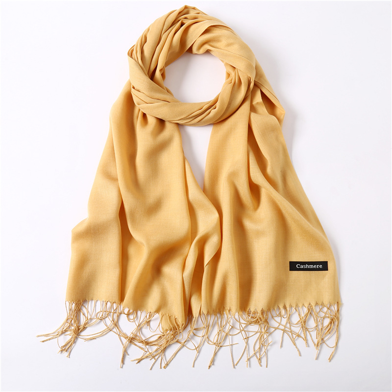 Title 36, Solid Color Cashmere Scarf