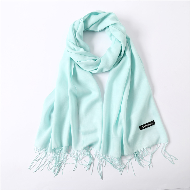 Title 37, Solid Color Cashmere Scarf