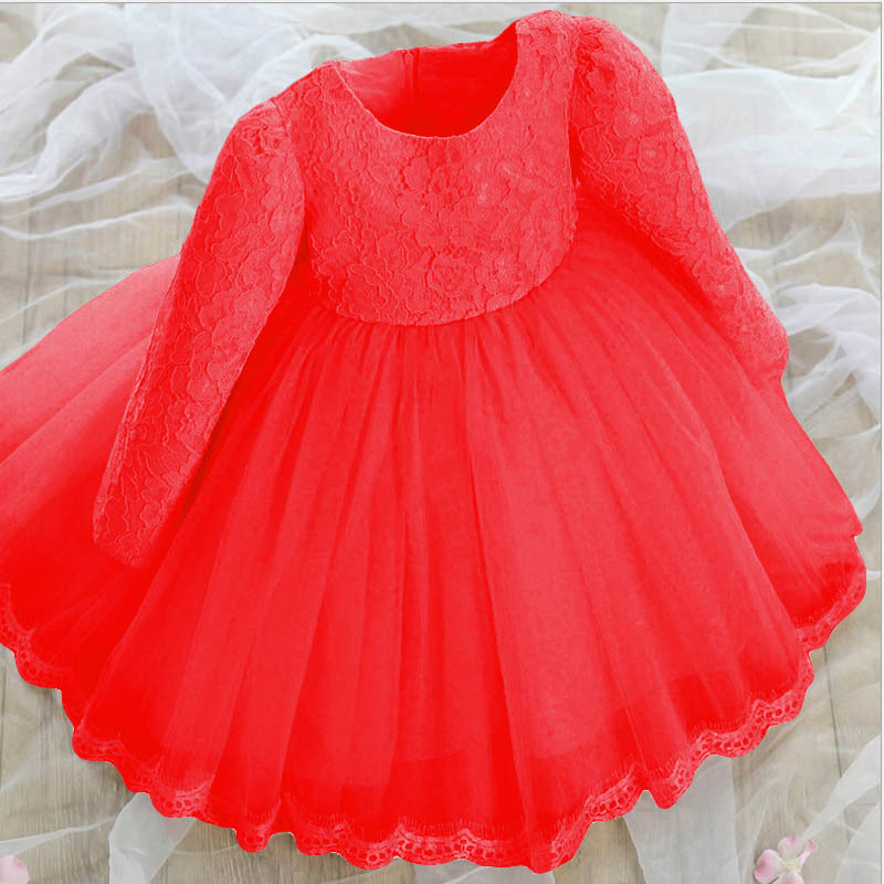 Title 2, Robe princesse en dentelle pour filles, robe d...