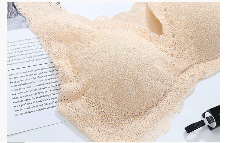 Title 8, Seamless underwear full lace underwire sports b...