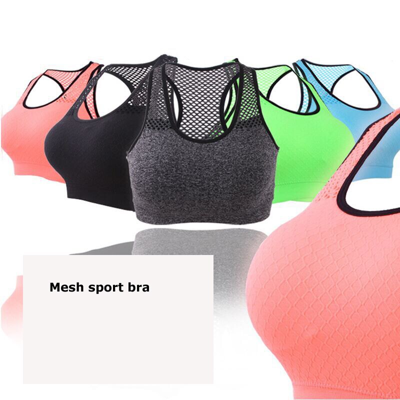 Title 3, Mesh sports female yoga running quick-drying ve...