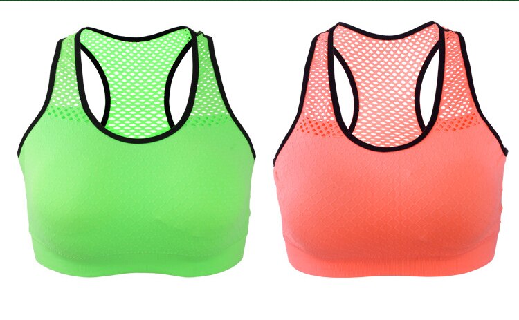 Title 4, Mesh sports female yoga running quick-drying ve...