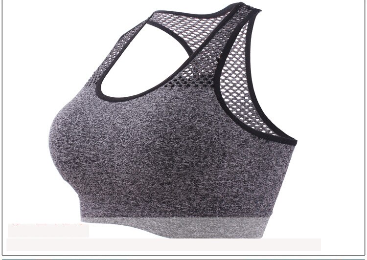 Title 16, Mesh sports female yoga running quick-drying ve...