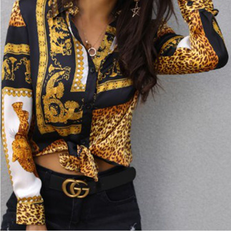 Title 3, Leopard shirt for women, adding a touch of wild...