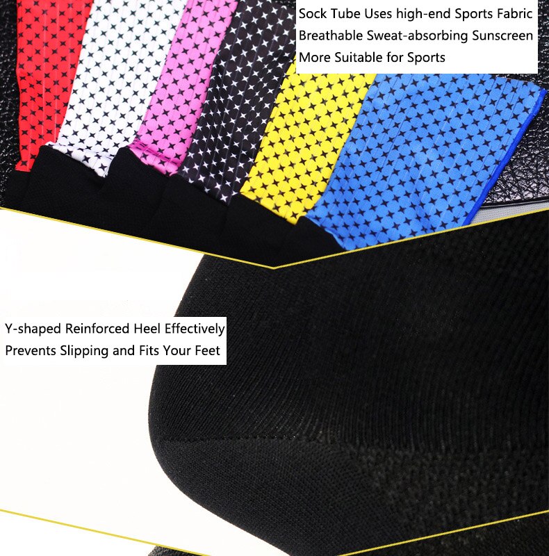 Title 2, Non-slip Silicone Summer Mens Cycling Socks Br...