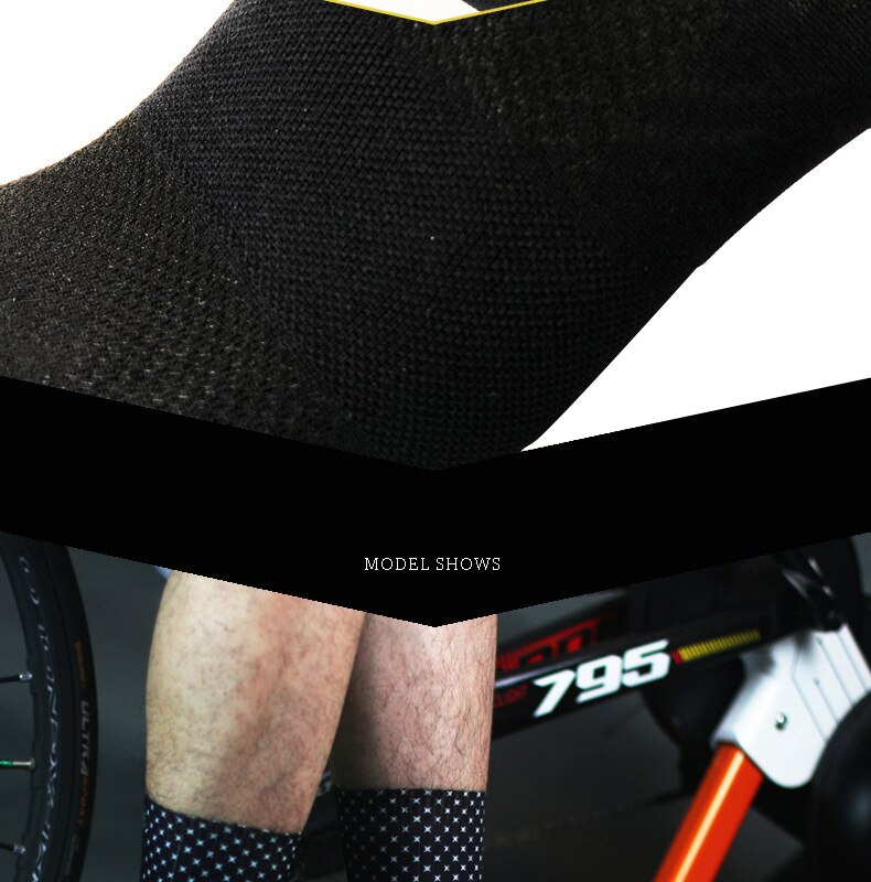 Title 3, Non-slip Silicone Summer Mens Cycling Socks Br...