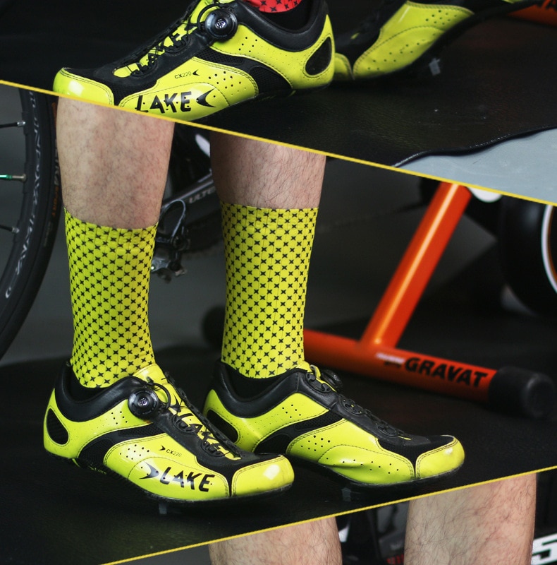 Title 5, Chaussettes de cyclisme dété antidérapantes en...