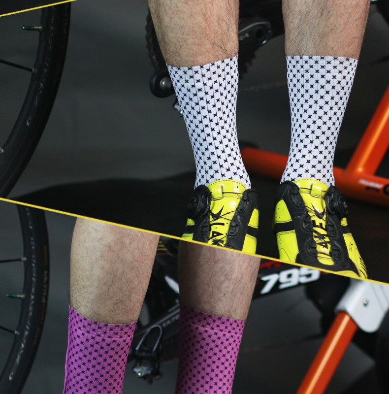 Title 6, Chaussettes de cyclisme dété antidérapantes en...