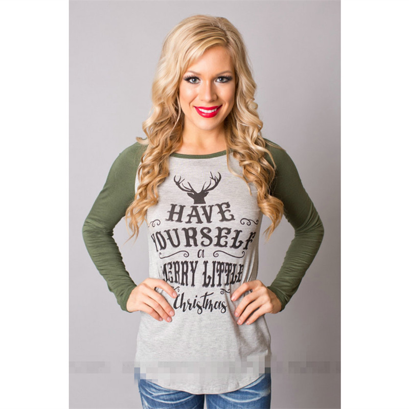 Title 3, Christmas elk avatar letter T-shirt for festive...