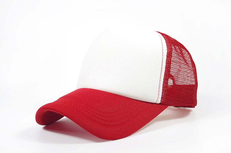 Title 1, Leere Baseball-Cap mit Mesh-Einsatz und Logo In...