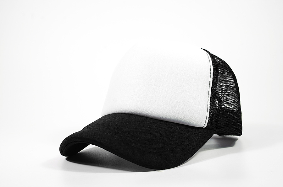 Title 6, Leere Baseball-Cap mit Mesh-Einsatz und Logo In...