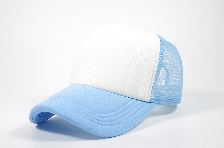 Title 7, Leere Baseball-Cap mit Mesh-Einsatz und Logo In...