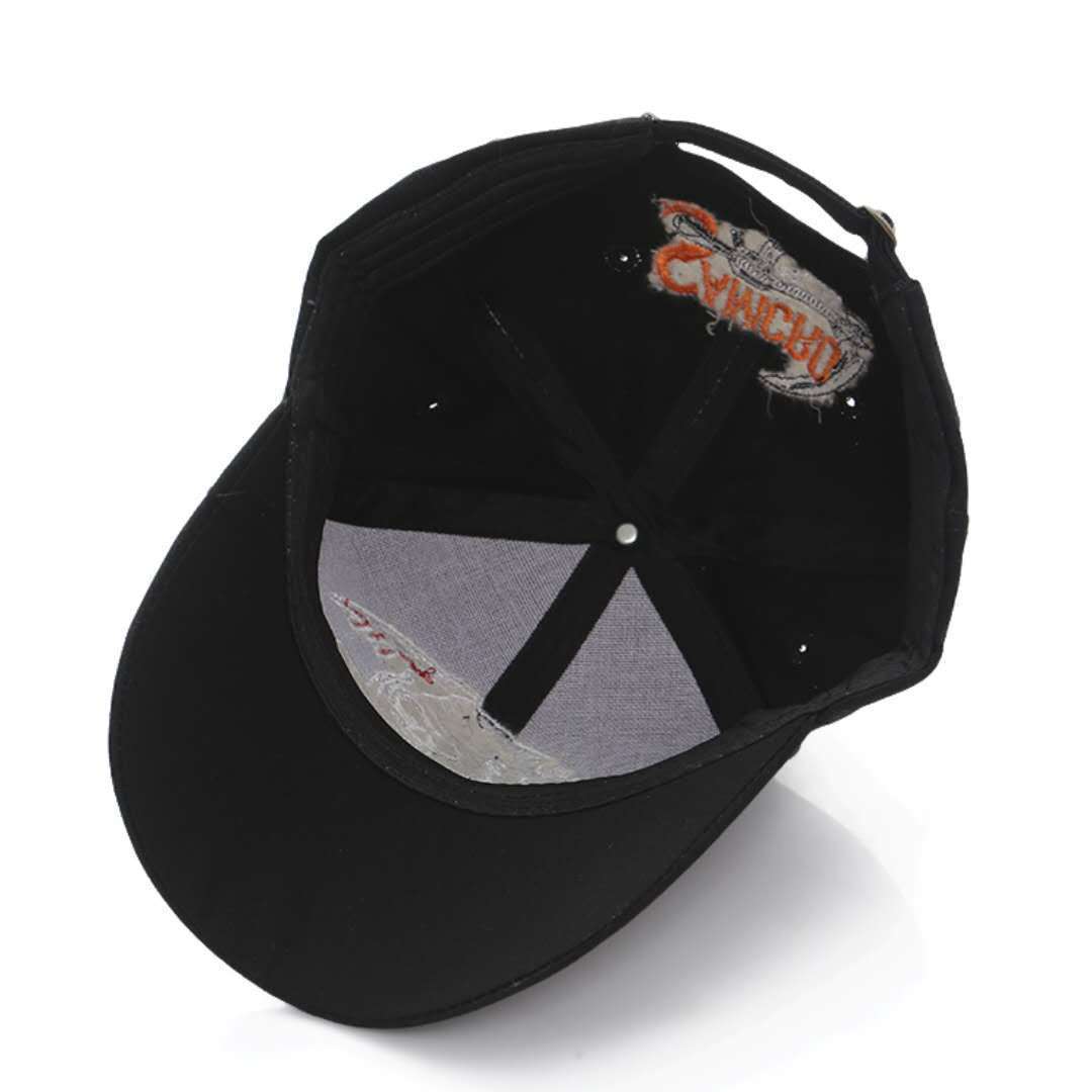 Title 5, Visor Skull Embroidered Baseball Cap for Bold S...