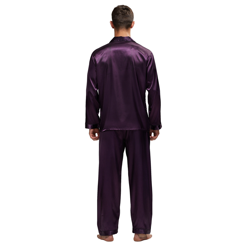 Title 11, Mens Stain Silk Pajama Set for ultimate comfor...