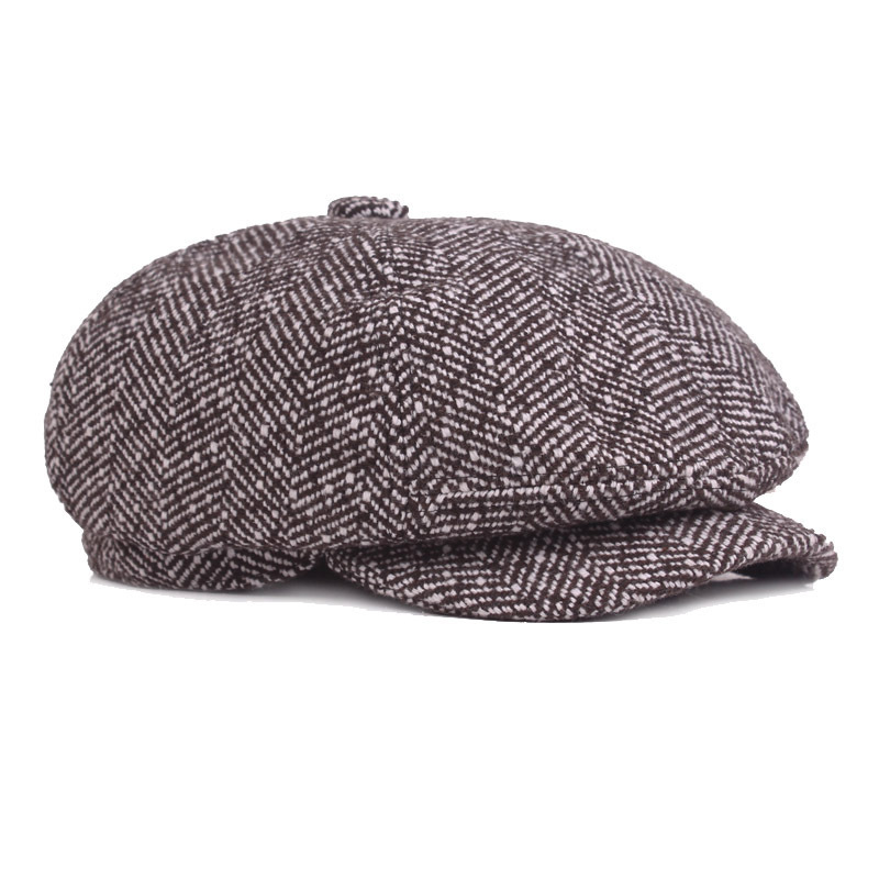 Title 5, Mens caps European and American berets Sun pro...