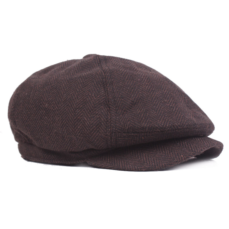 Title 6, Mens caps European and American berets Sun pro...