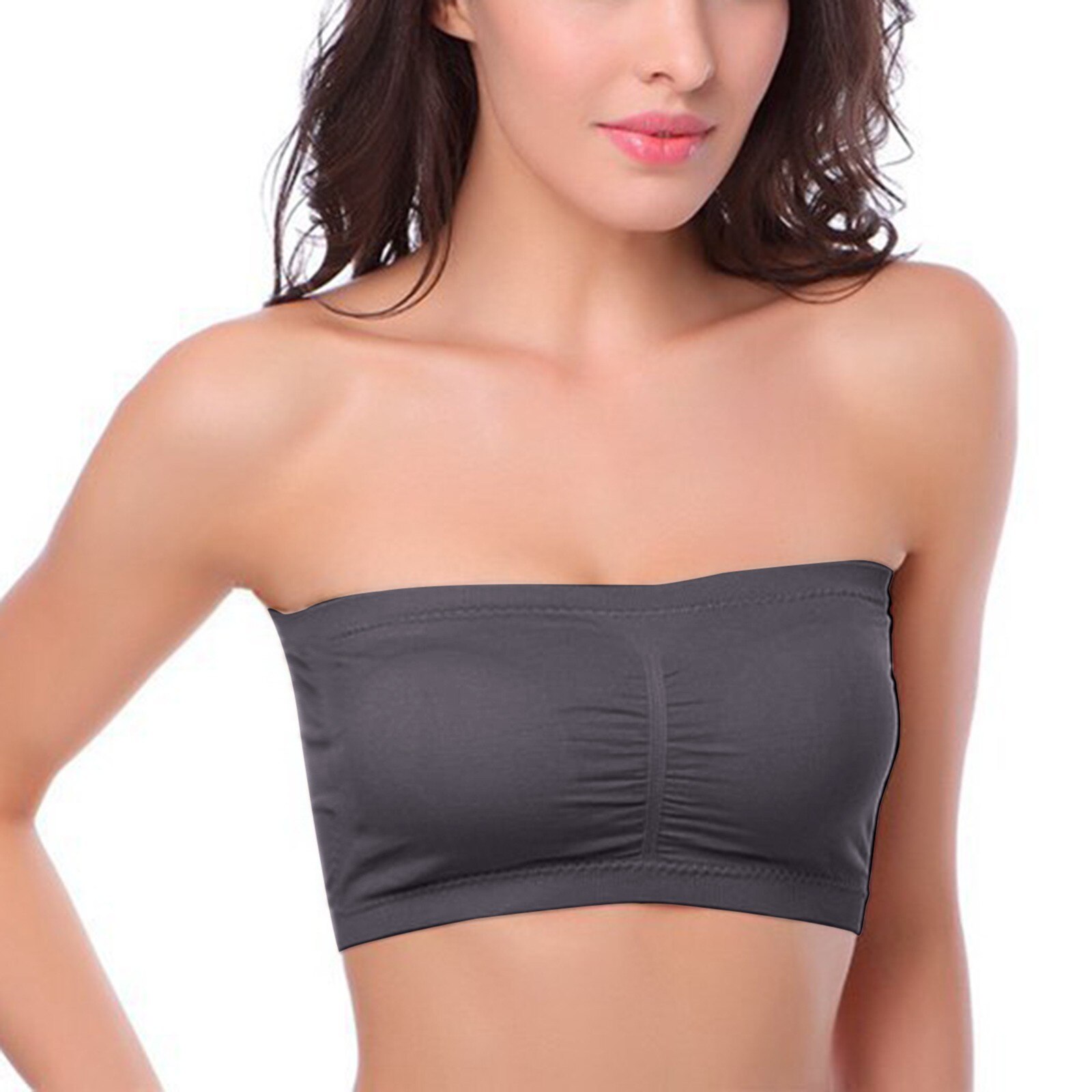 Title 16, Non-Trace Wipes Bosom Chest Wrap Bra göğüs dest...