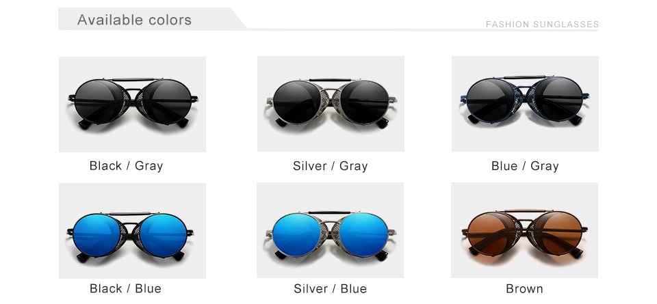 Title 3, Metal retro sunglasses