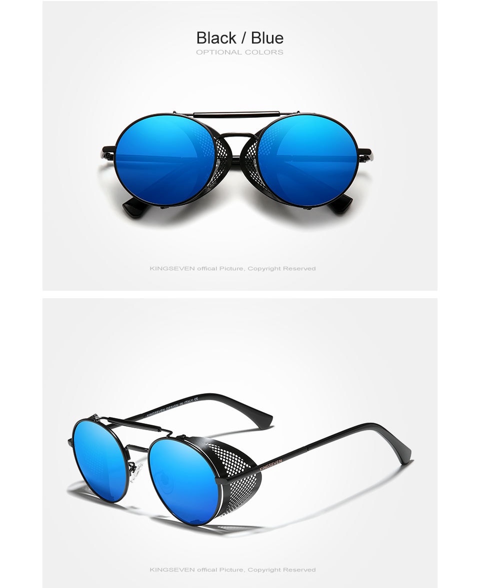 Title 8, Metal retro sunglasses