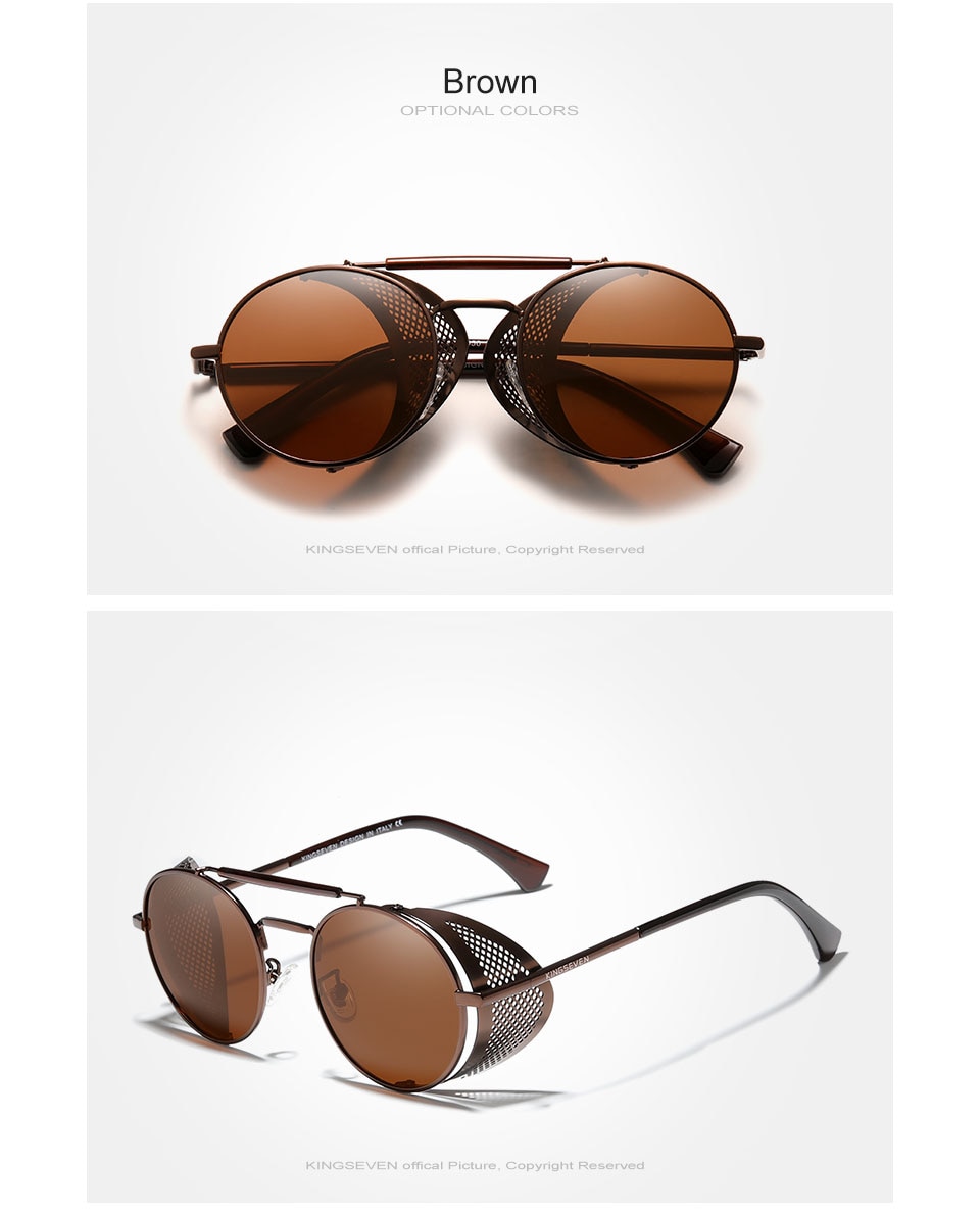 Title 10, Metal retro sunglasses