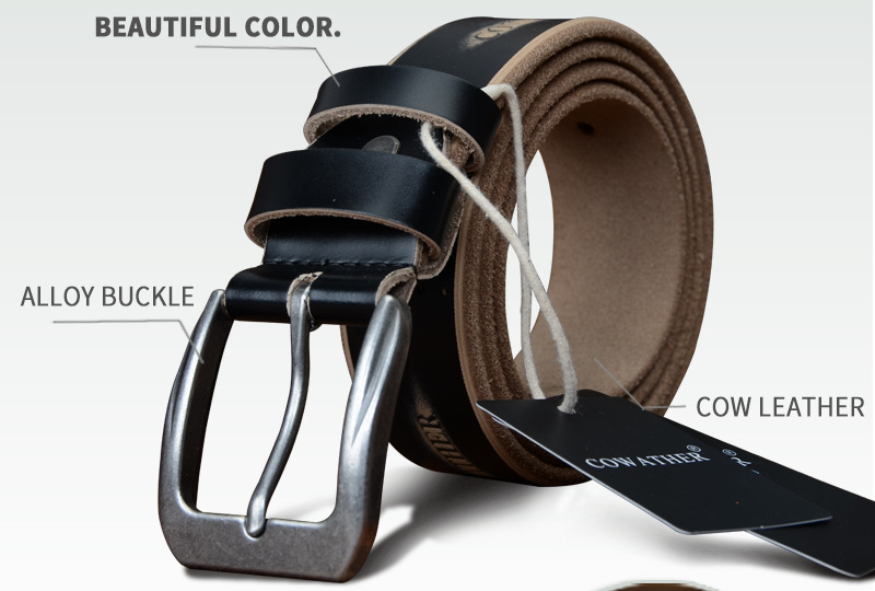 Title 1, Mens Leather Belt