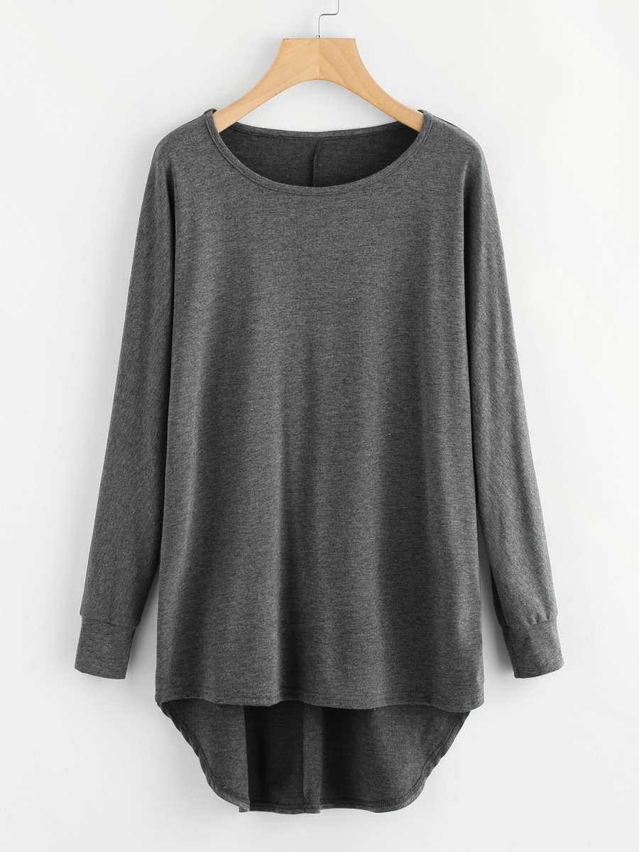 Title 32, Loose mid-length long-sleeved T-shirt designed ...