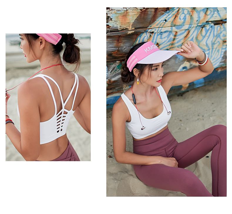 Title 6, Running Beauty Back Yoga Vest Top feminino para...