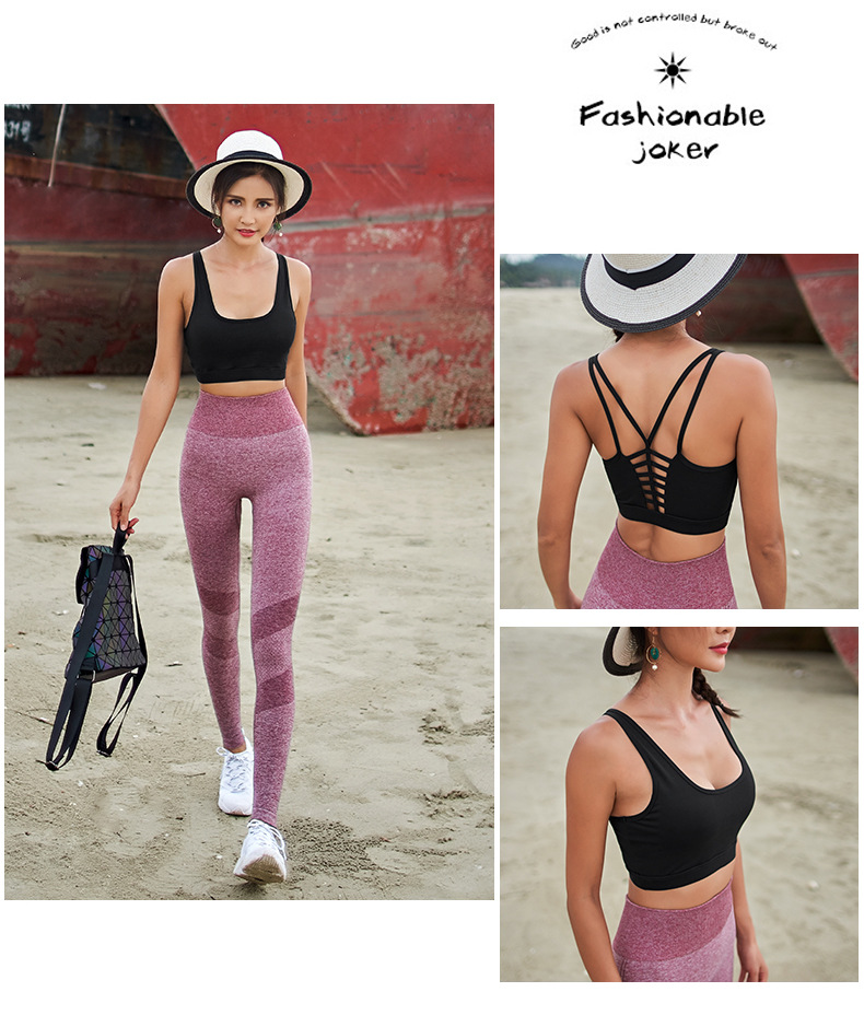 Title 15, Running Beauty Back Yoga Vest Top feminino para...