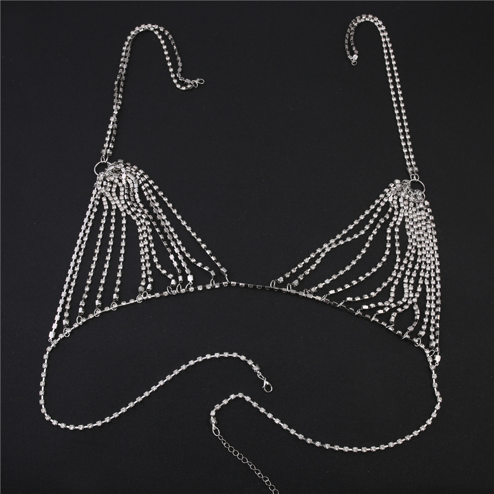 Title 6, Sexy Diamond Chain Bikini Chest Chain