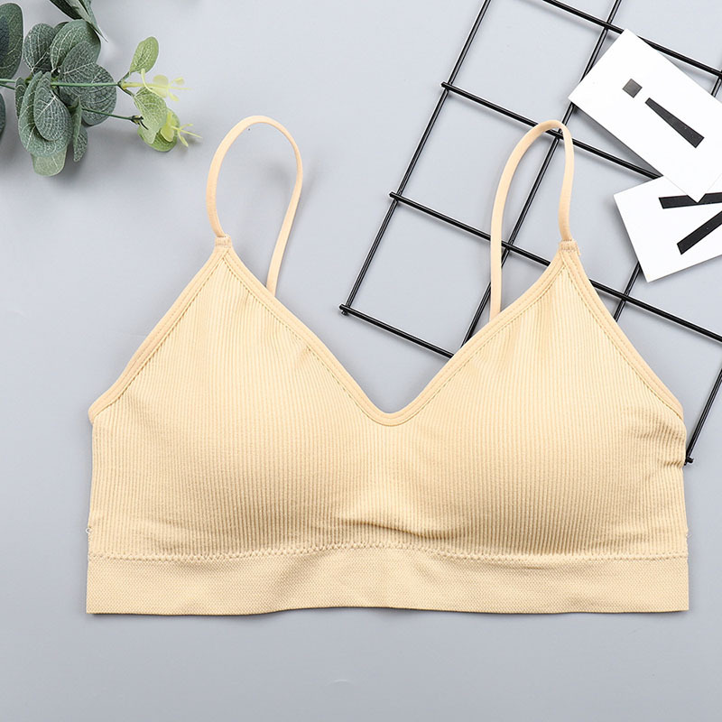 Title 14, Seamless bra strapless tube top