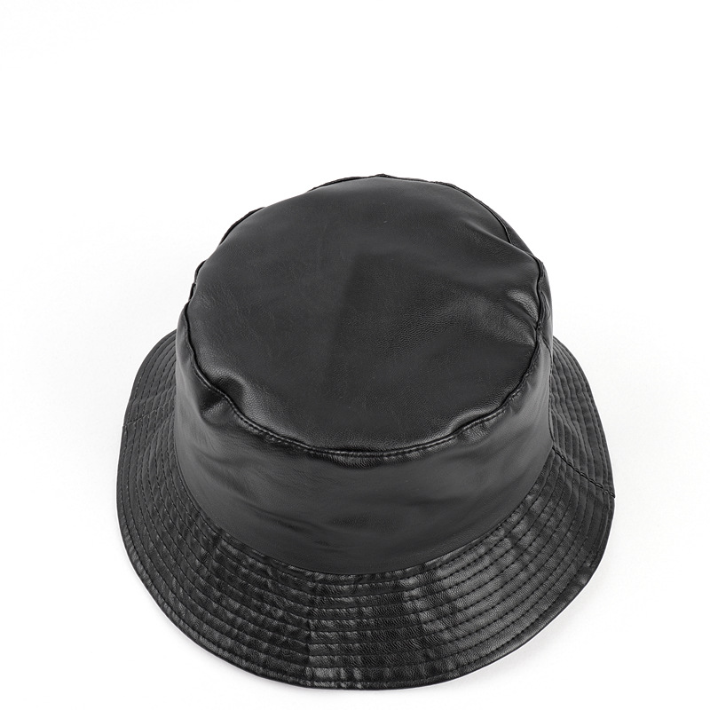 Title 11, PU skin fisherman hat